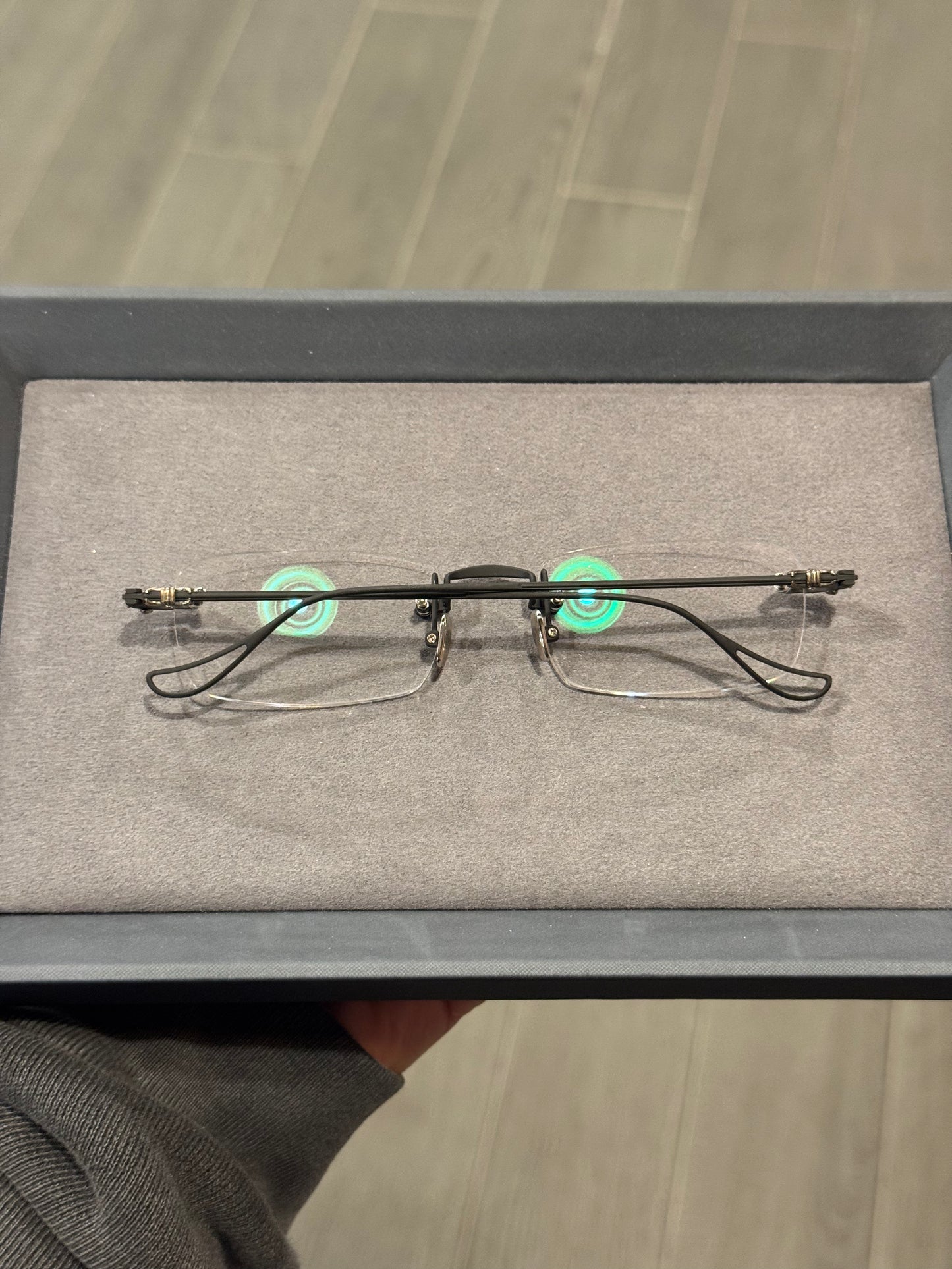 Chrome Hearts SINNERGASM II Grey Glasses