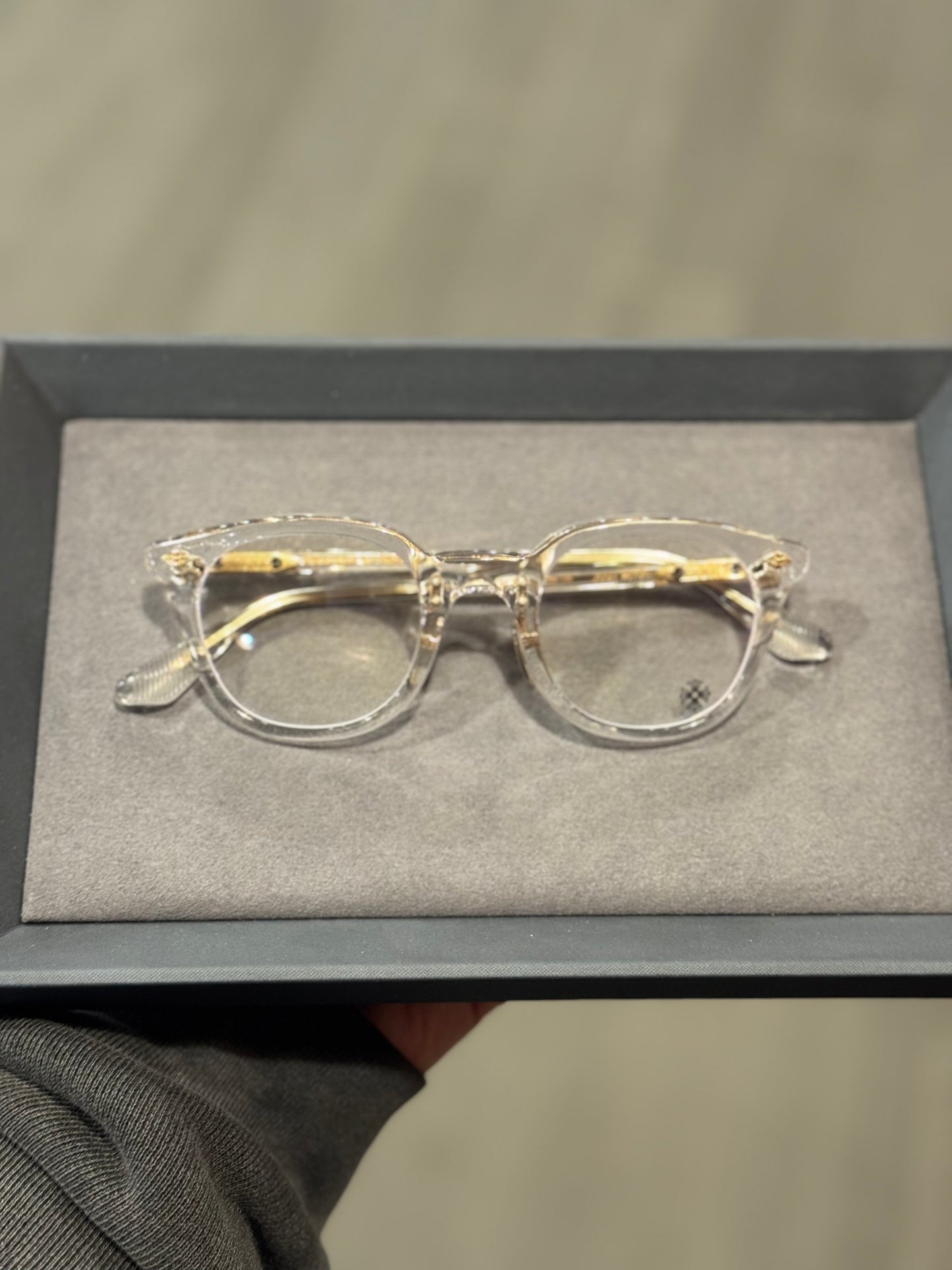 Chrome Hearts JUST IN White Glasses