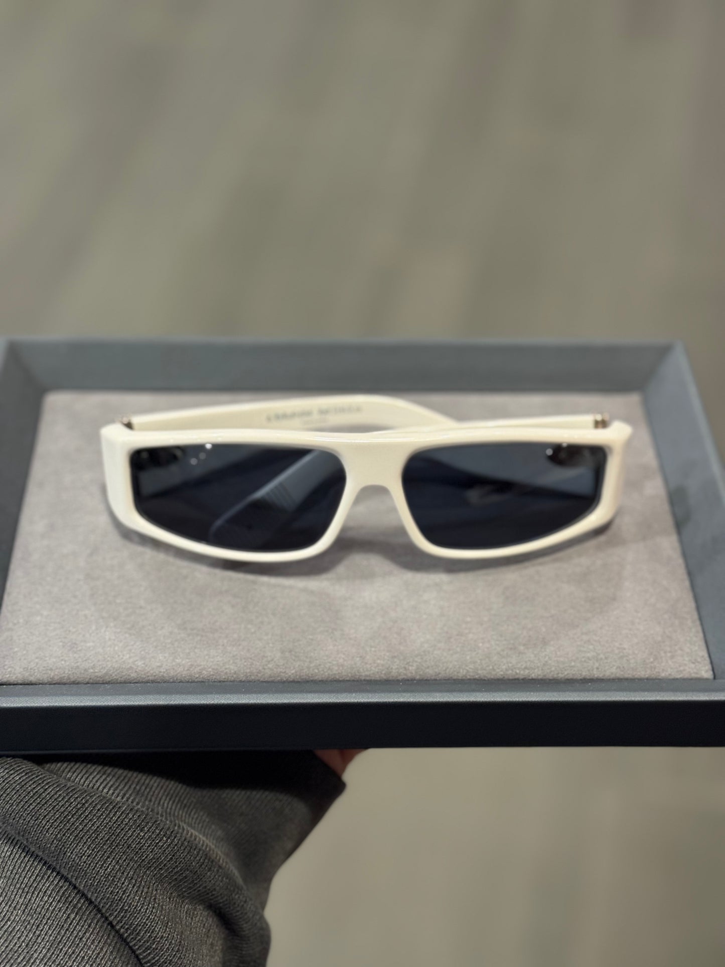 Chrome Hearts PORNY White Sun Glasses