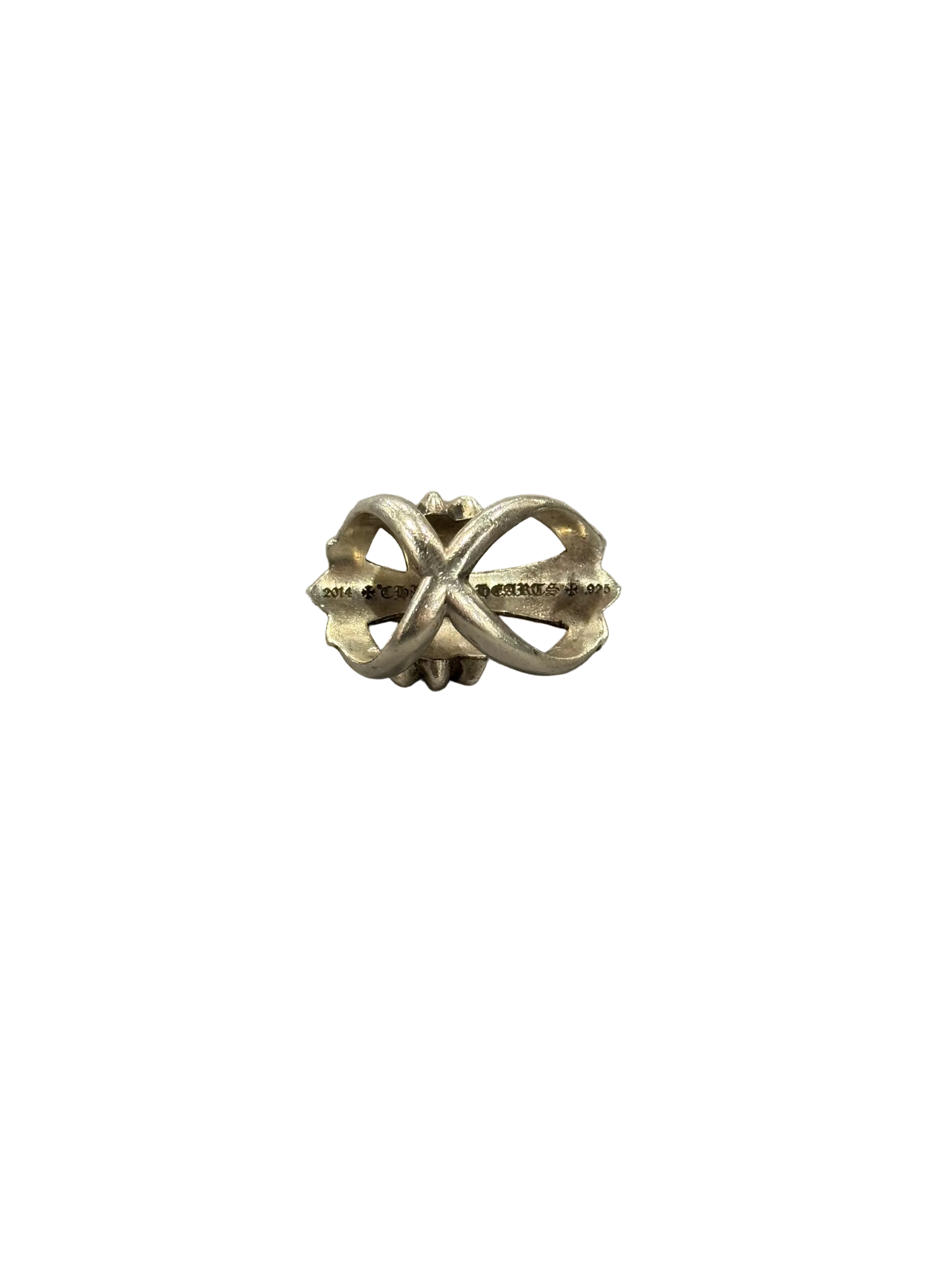 Chrome Hearts Green Emerald Infinity Ring