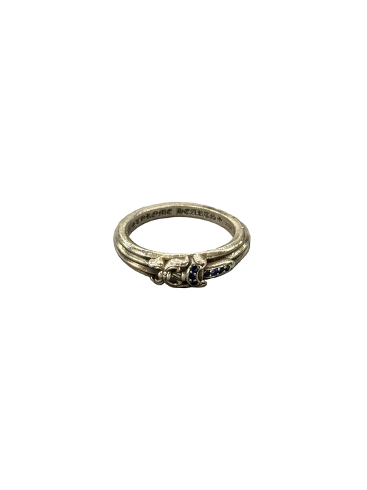 Chrome Hearts Sapphire Baby Dagger Ring