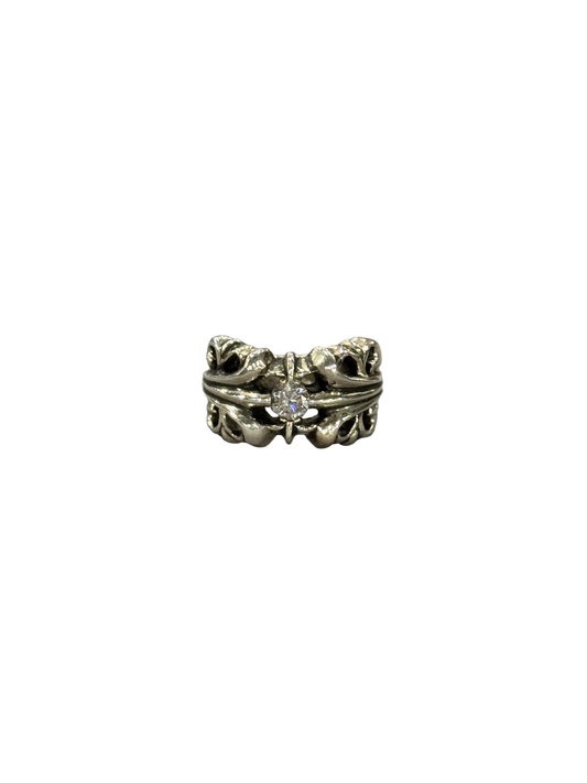 Chrome Hearts K&T Diamond Ring