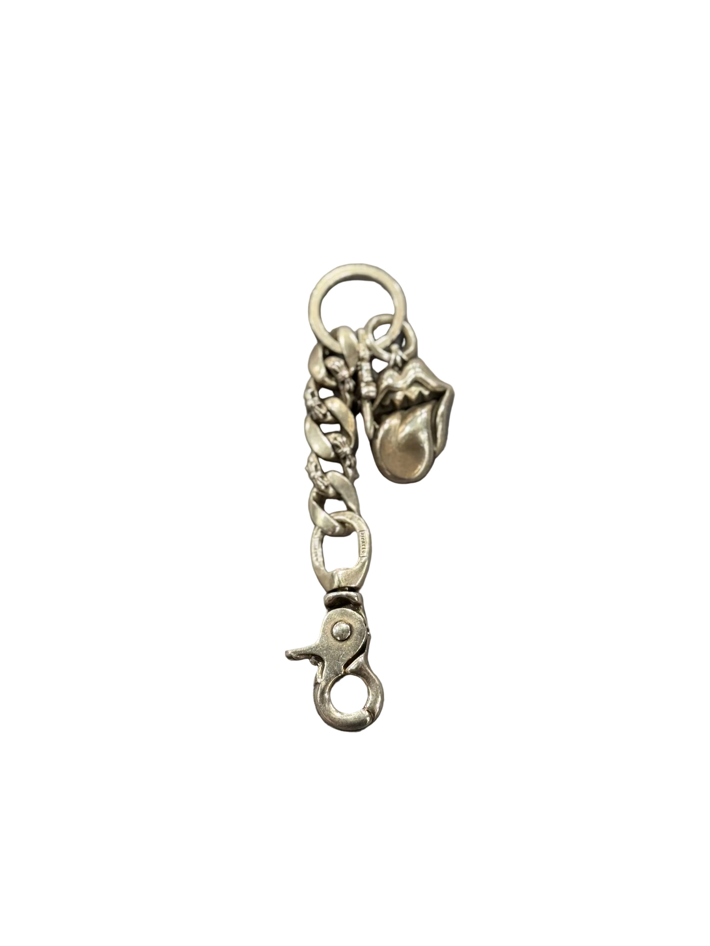 Chrome Hearts Rolling Stones Belt Loop Keychain