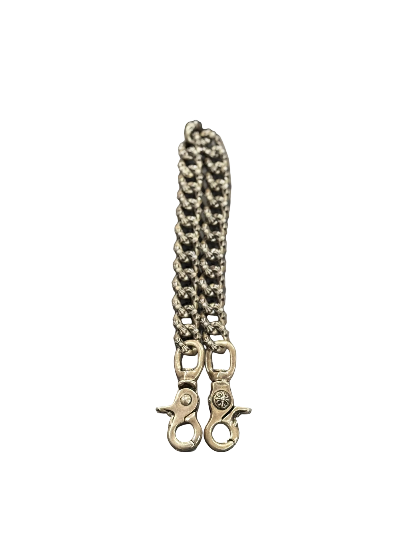 ($12,075) Chrome Hearts Fancy Link Wallet Chain