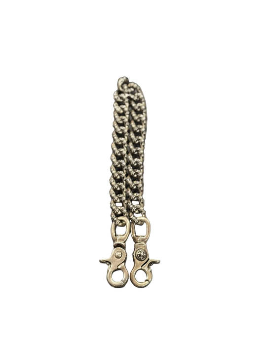 ($12,075) Chrome Hearts Fancy Link Wallet Chain
