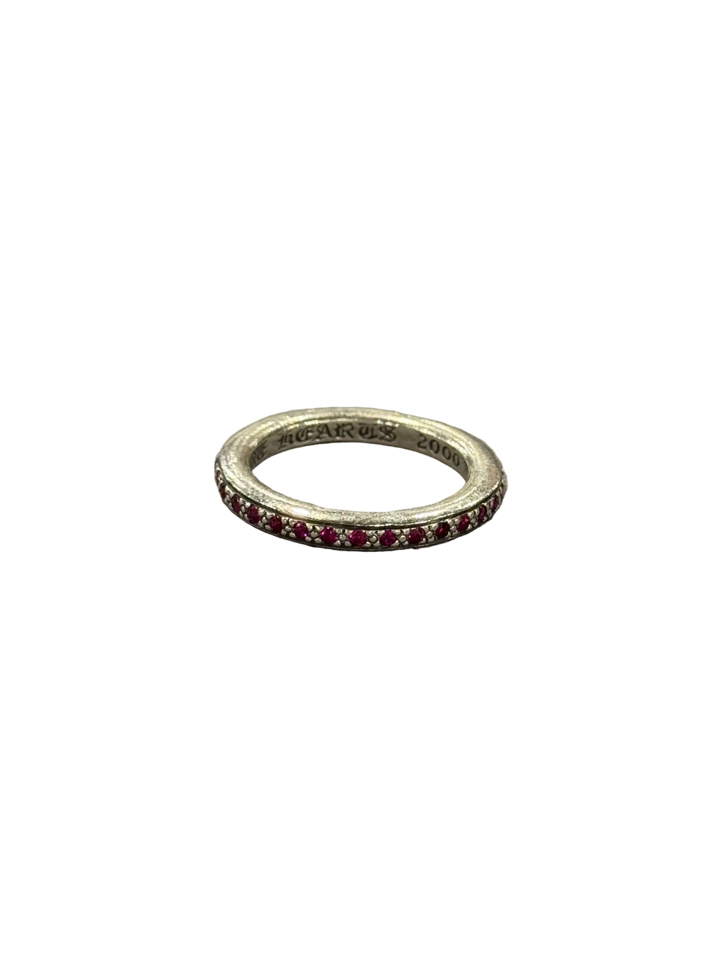 Chrome Hearts Ruby Eternity Ring