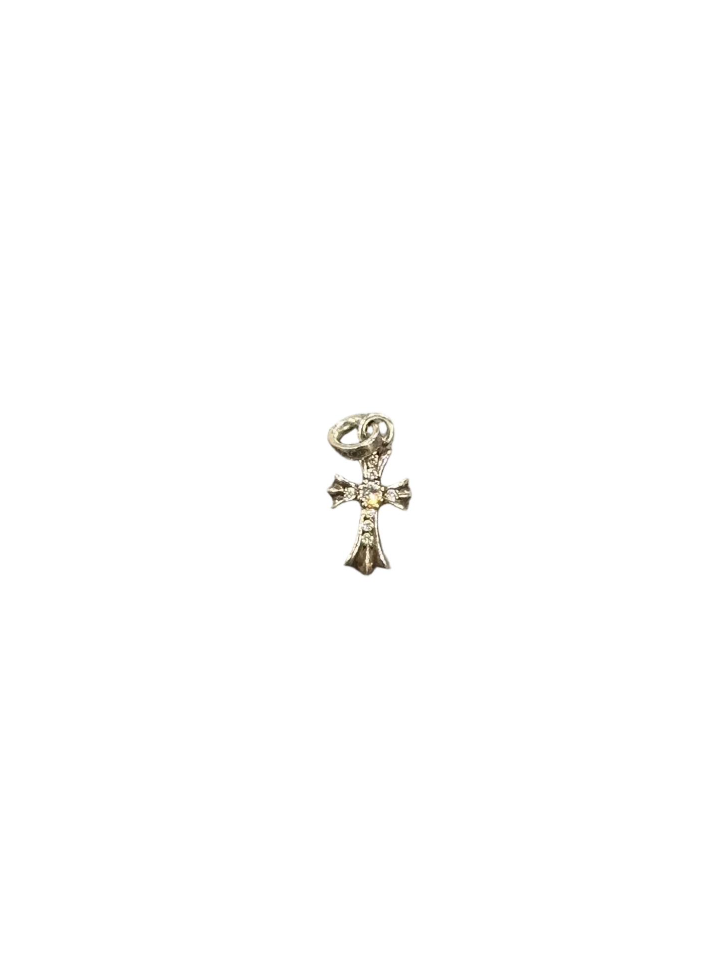 Chrome Hearts Diamond Baby Fat Pendant