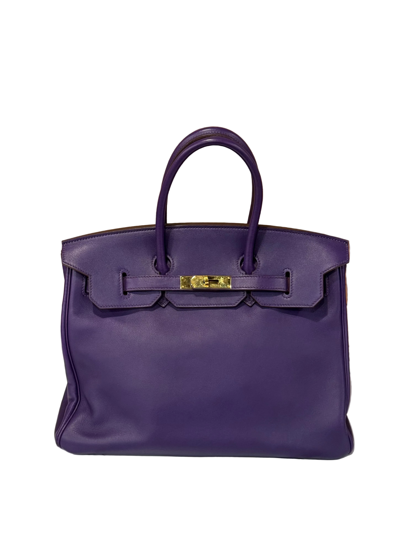 Hermes Epsom Purple Birkin 35