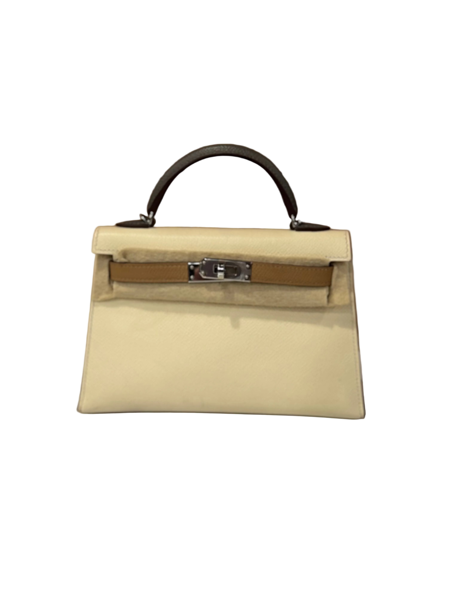 ($22,050) Hermes Cream Mini Kelly
