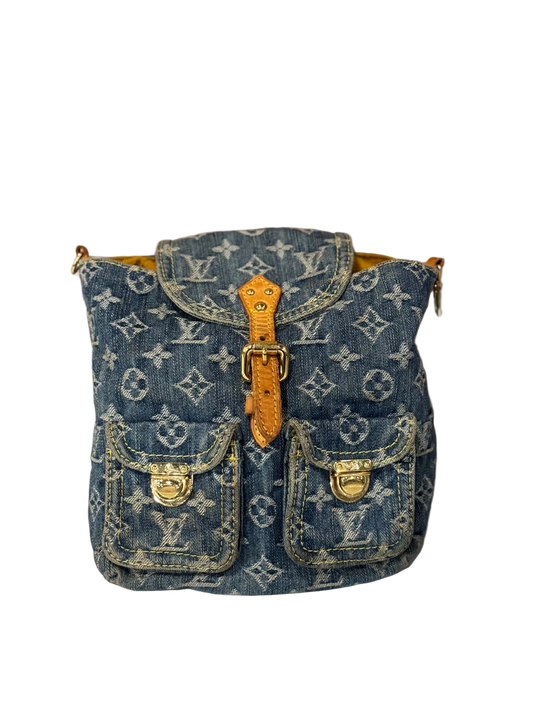 Louis Vuitton Denim Monogram Backpack