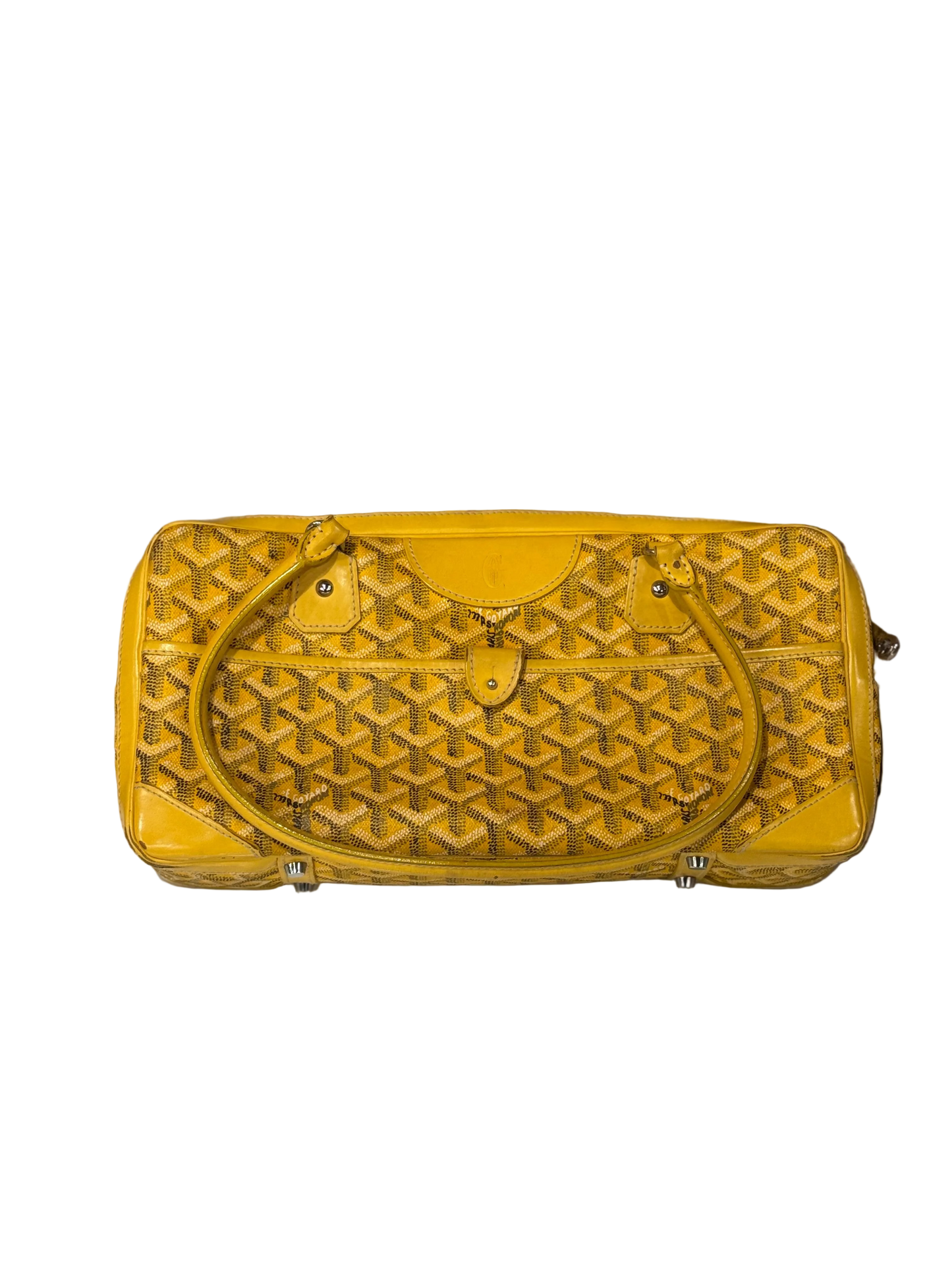 Goyard Yellow Saint Martin Bag