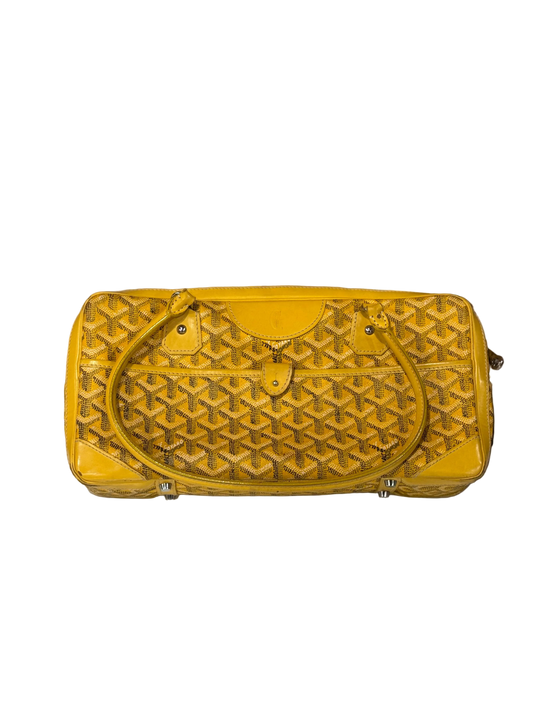 Goyard Yellow Saint Martin Bag