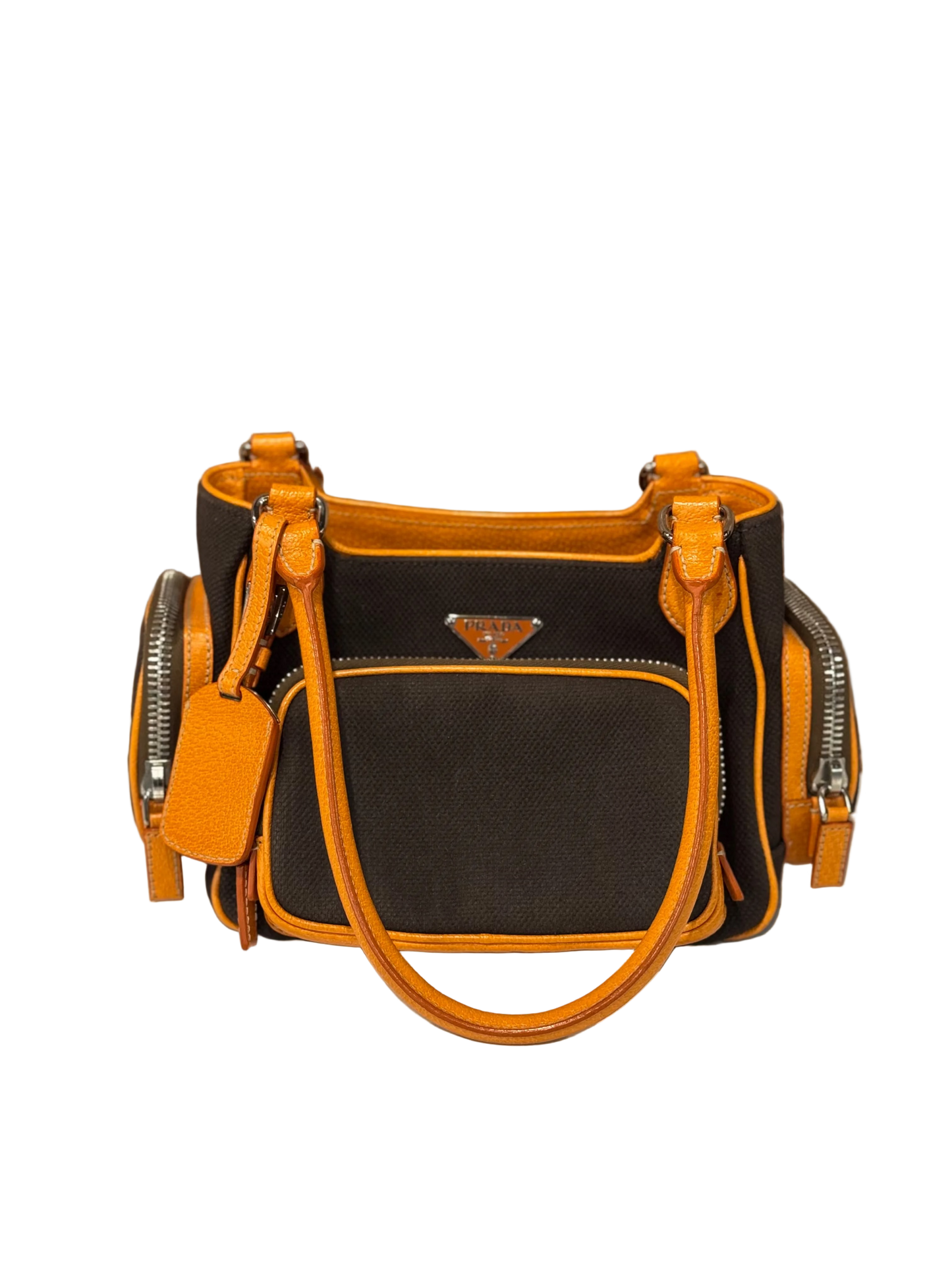 Prada Canapa Cinghiale Shoulder Bag