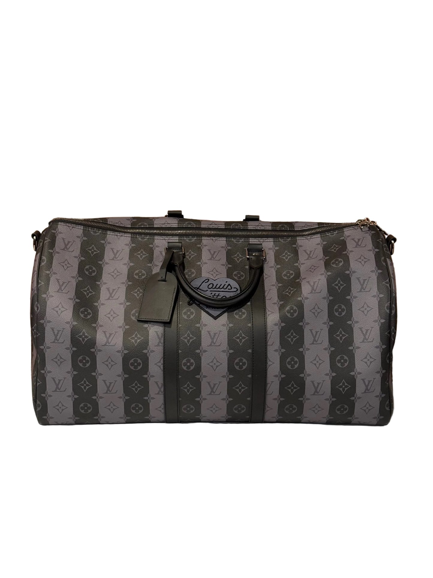 Louis Vuitton Nigo Stripes Keepall 55