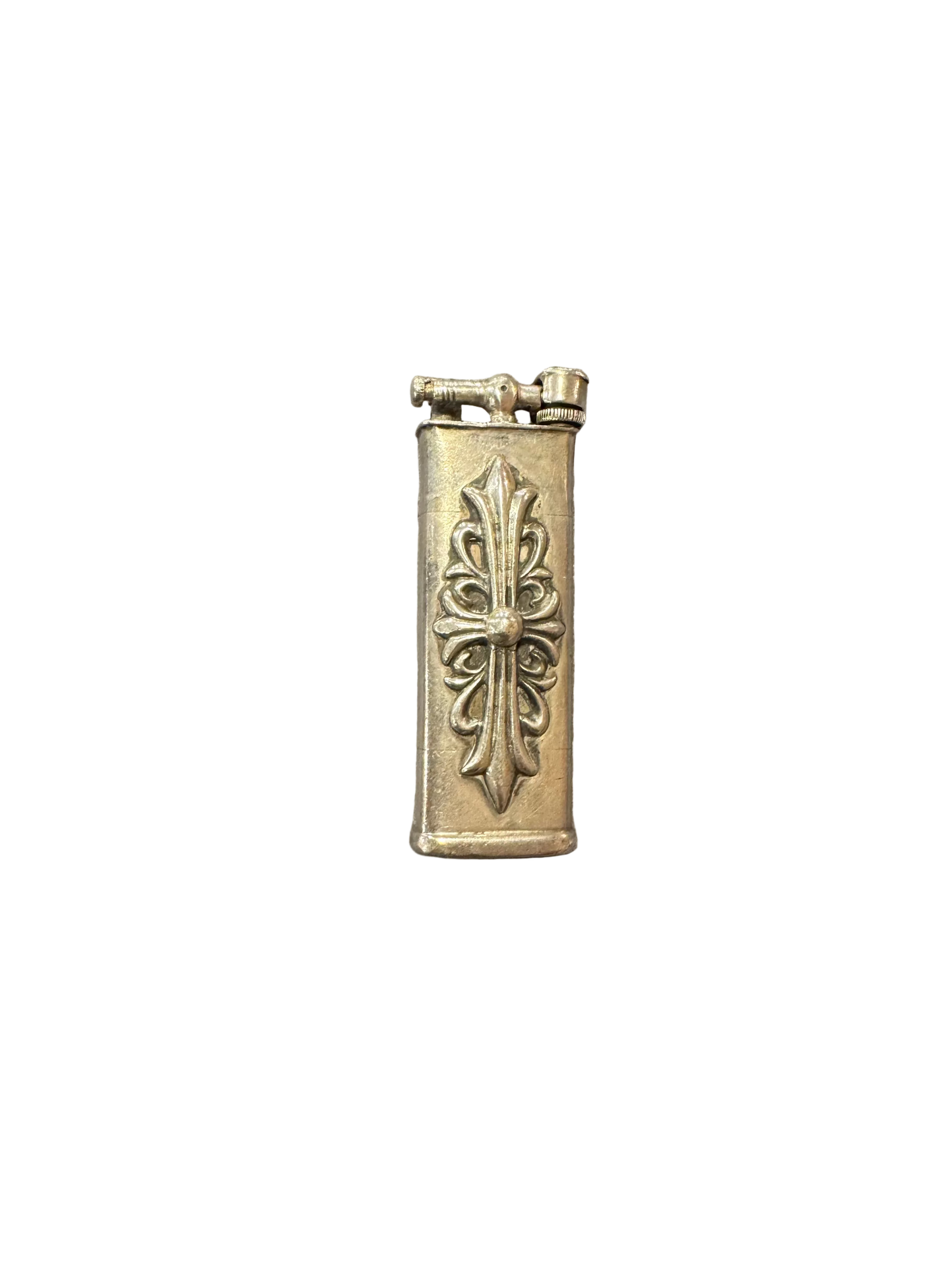 Chrome Hearts Silver Zippo Lighter Case