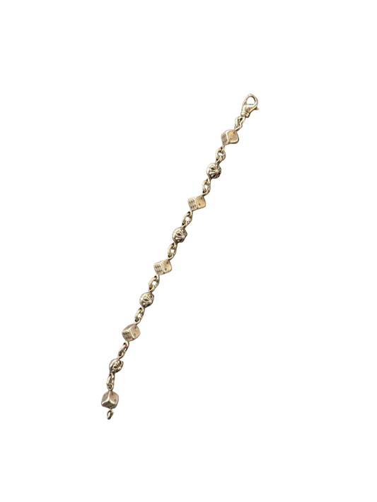 Chrome Hearts Dice & Plus Ball Bracelet