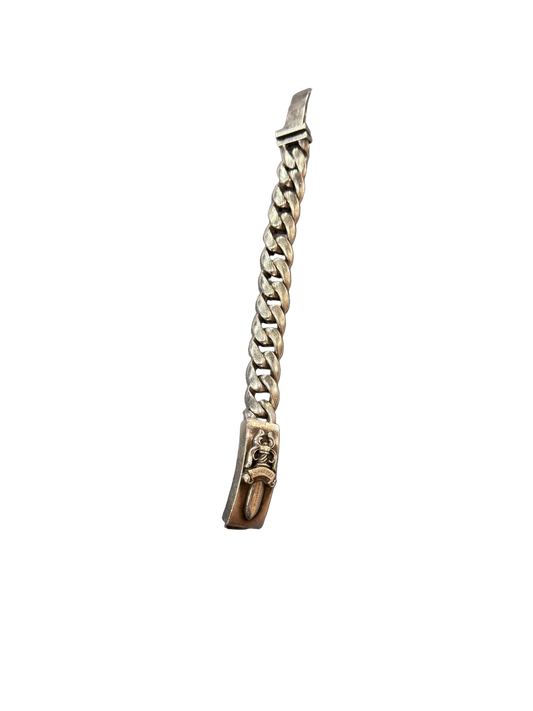 Chrome Hearts Big Dagger ID Cuban Bracelet