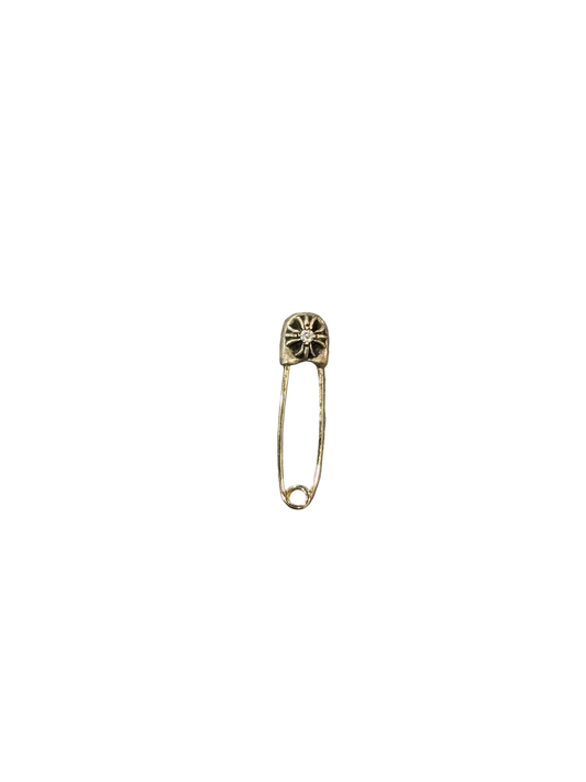 Chrome Hearts Diamond Safety Pin