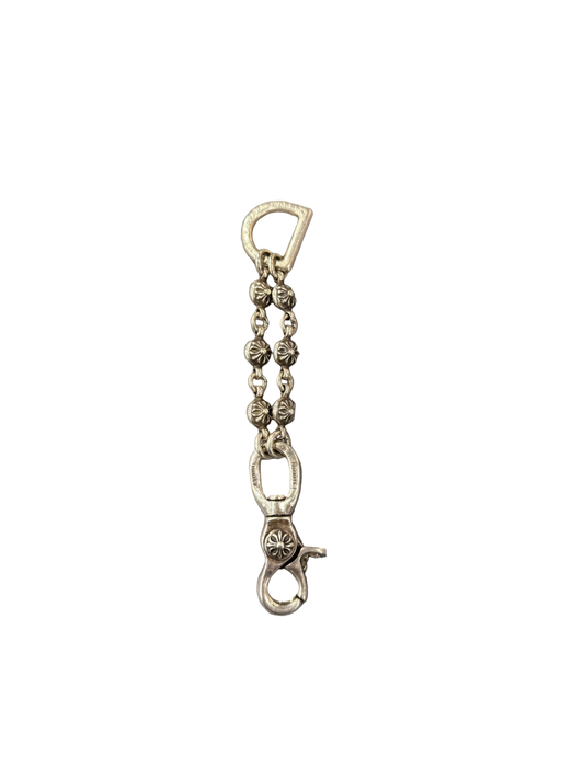 Chrome Hearts Cross Ball “D” Belt Loop Keychain