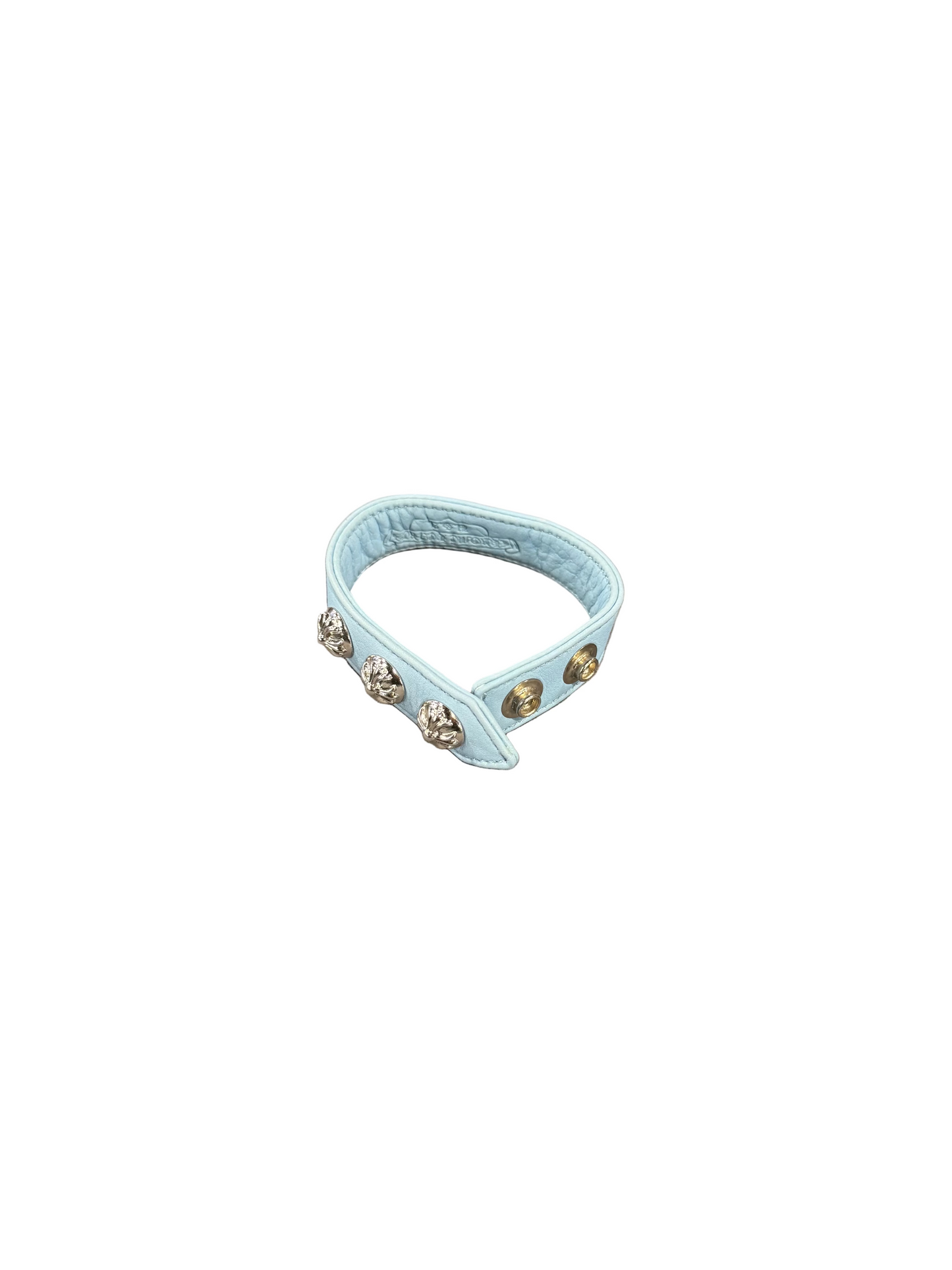 Chrome Hearts Tiffany Studded Leather Bracelet