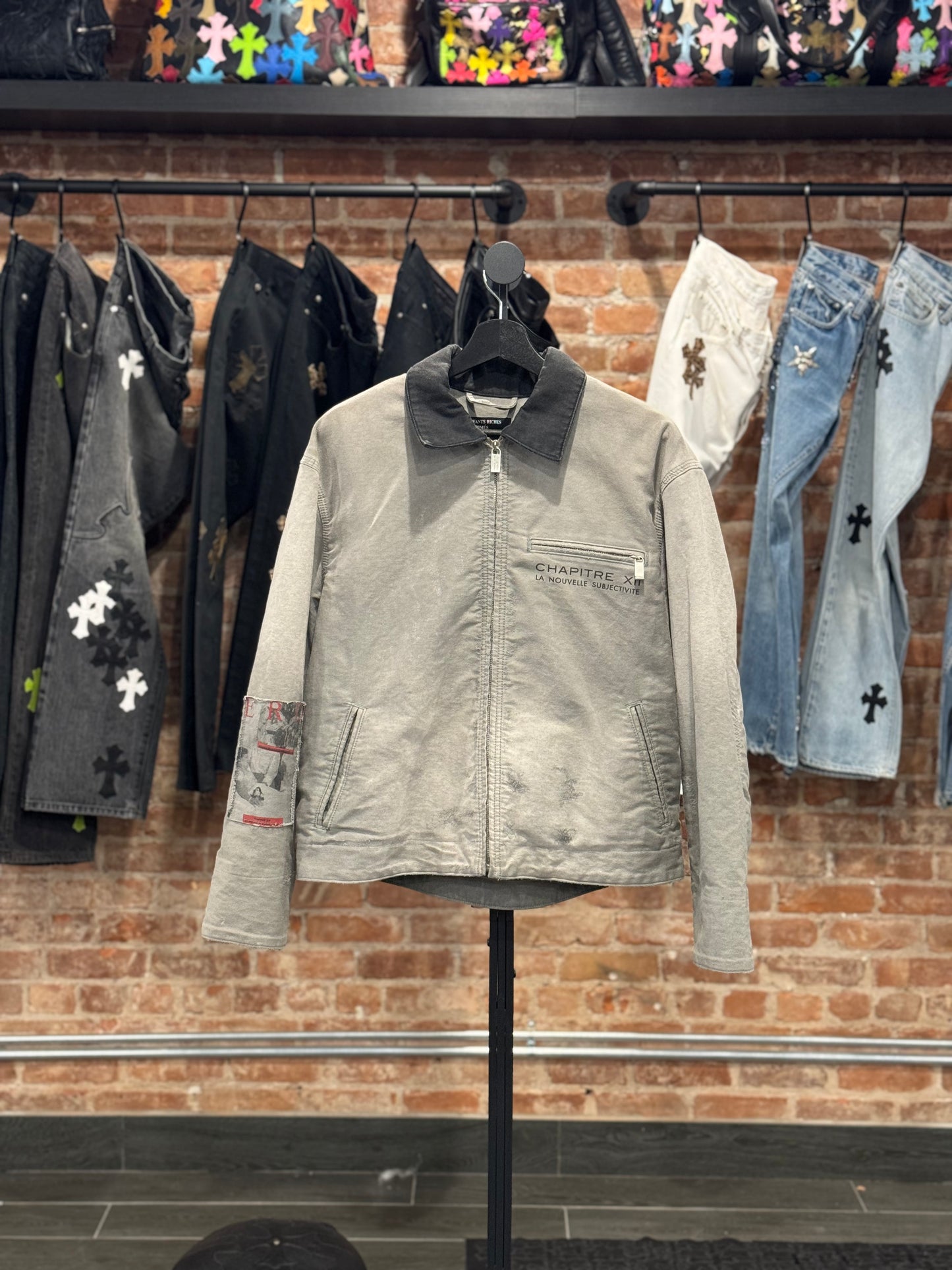 ERD Chapitre Moleskin Grey Work Jacket