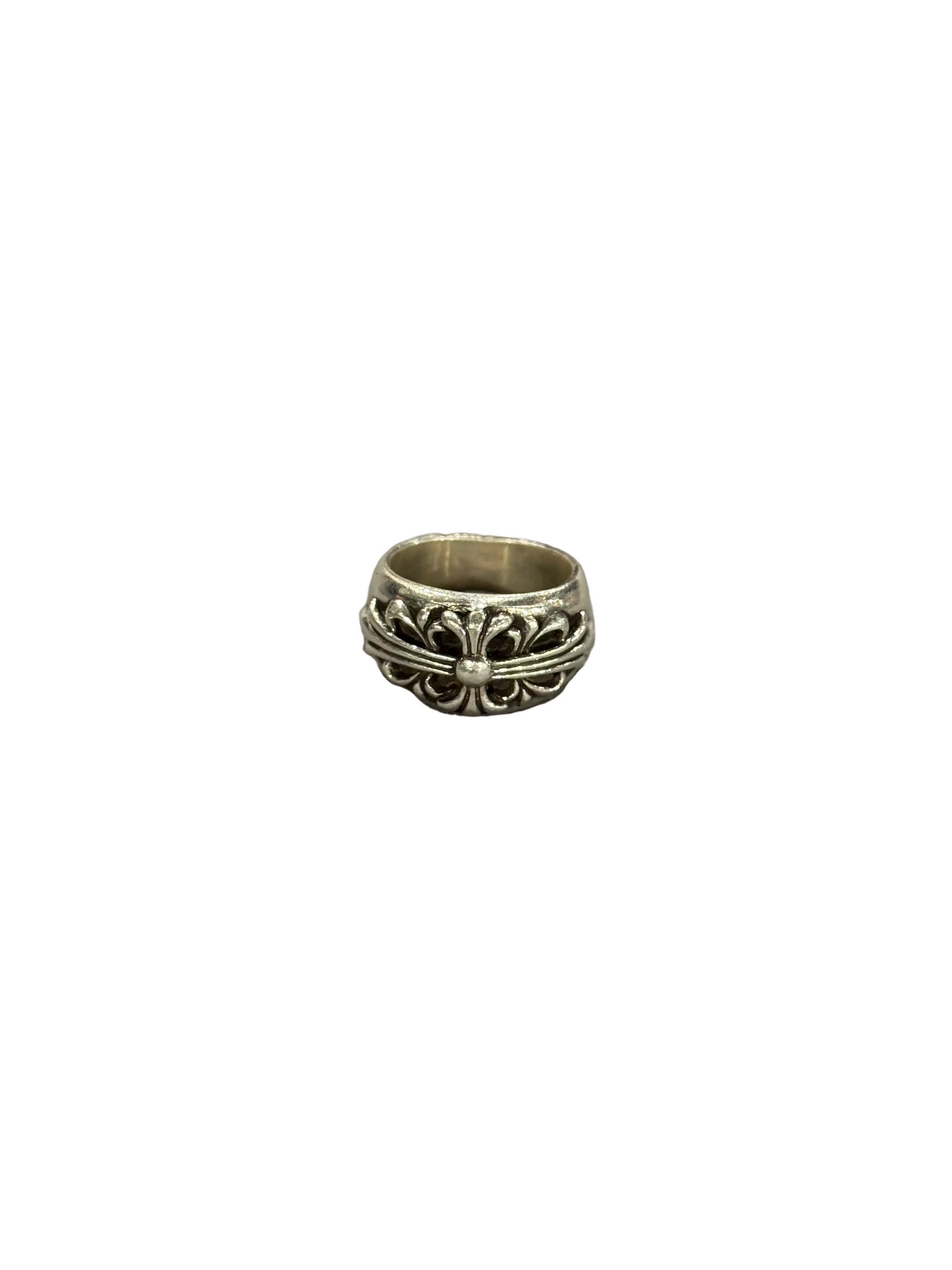 Chrome Hearts Floral Cross Ring