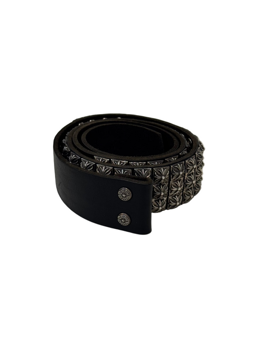 ($15,225) Chrome Hearts Pyramid Studded Belt Strap
