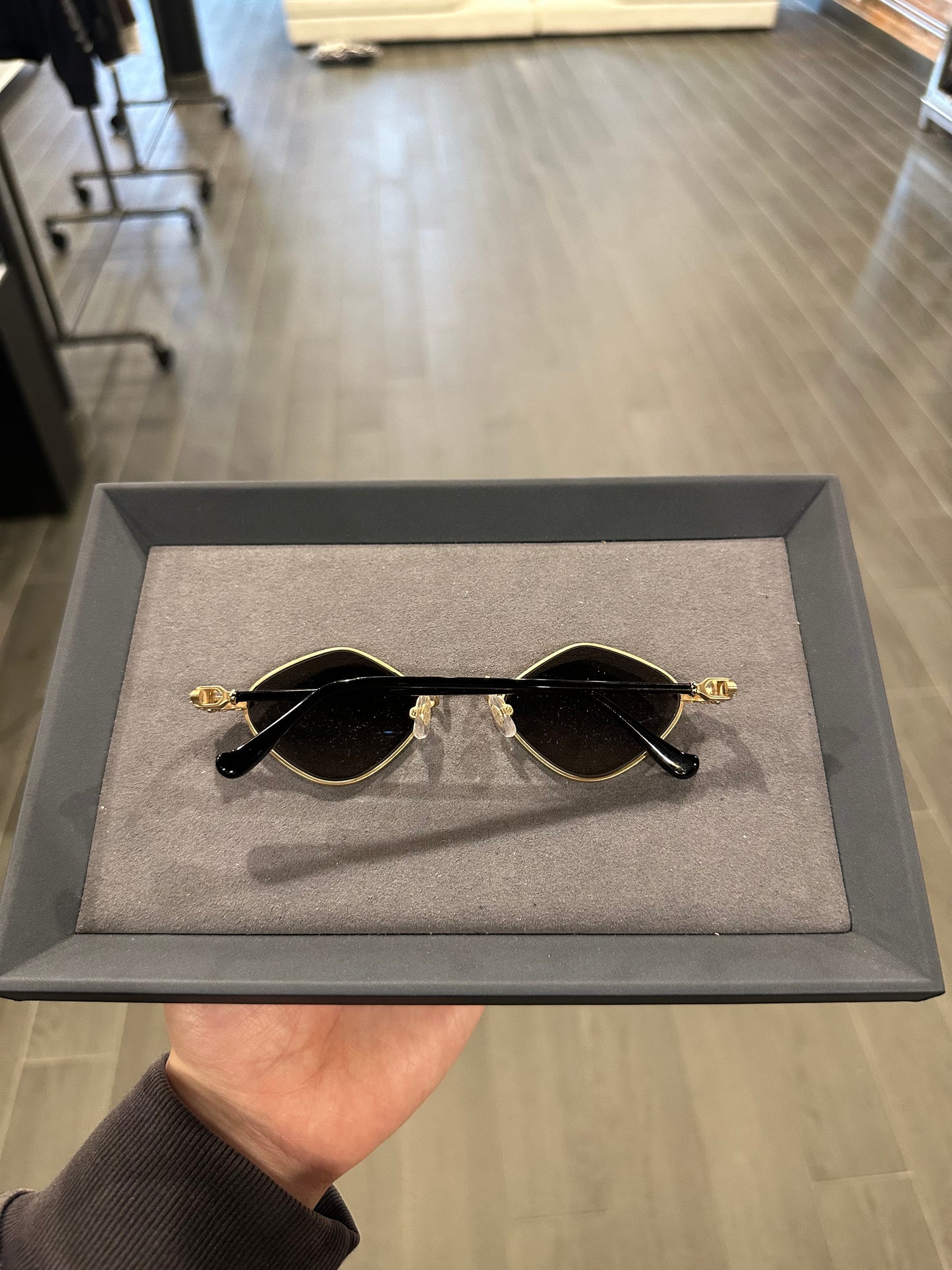 Chrome Hearts DIAMOND DOG Glasses