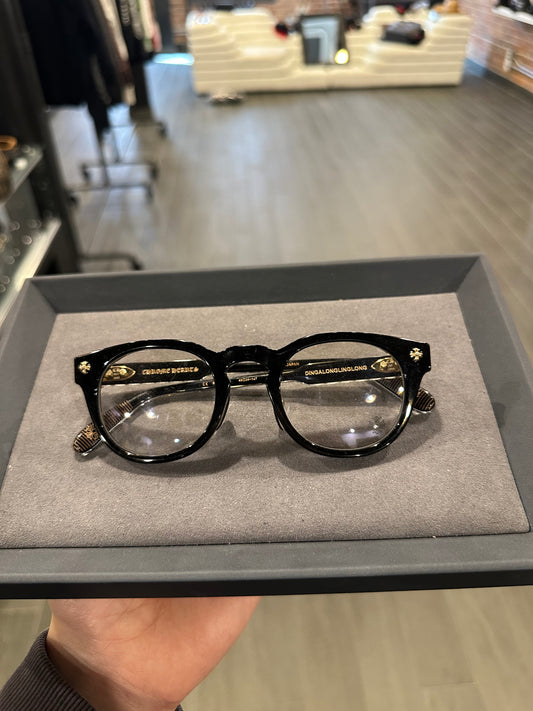 Chrome Hearts DINGALONGLINGLONG Glasses GOLD