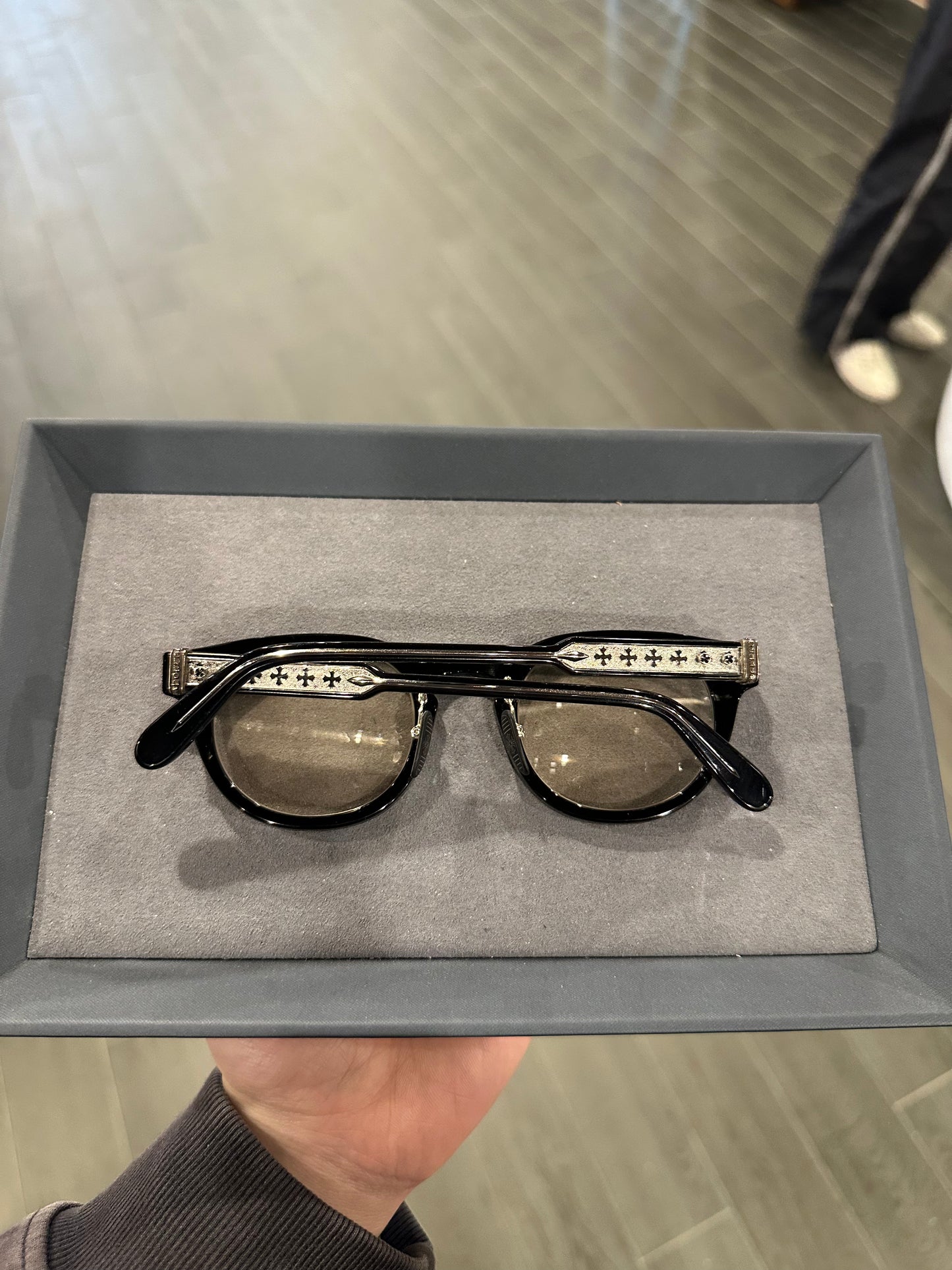 Chrome Hearts DINGALONGLINGLONG Glasses SILVER