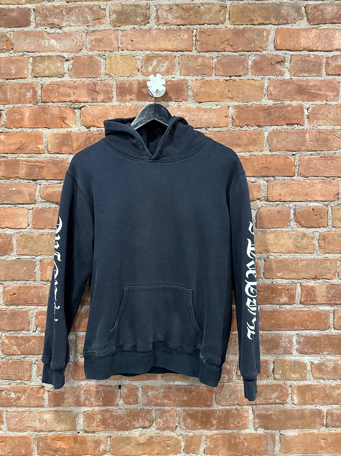 Chrome Hearts Black Fuck You Horseshoe Pullover Hoodie S - Back