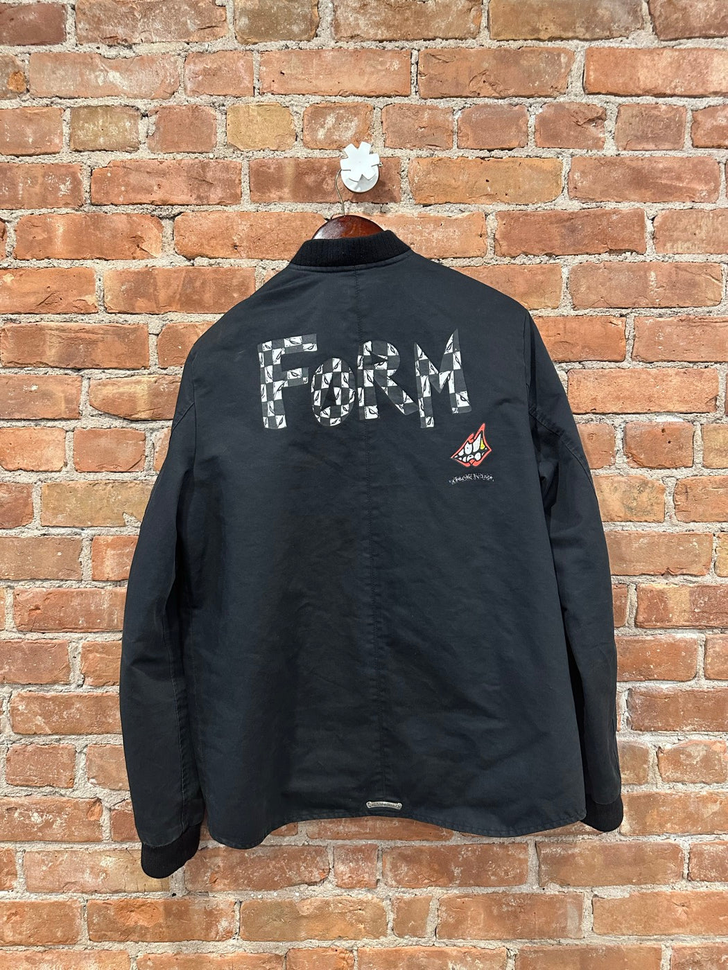 Chrome Hearts Black Forever Coach Jacket - Back