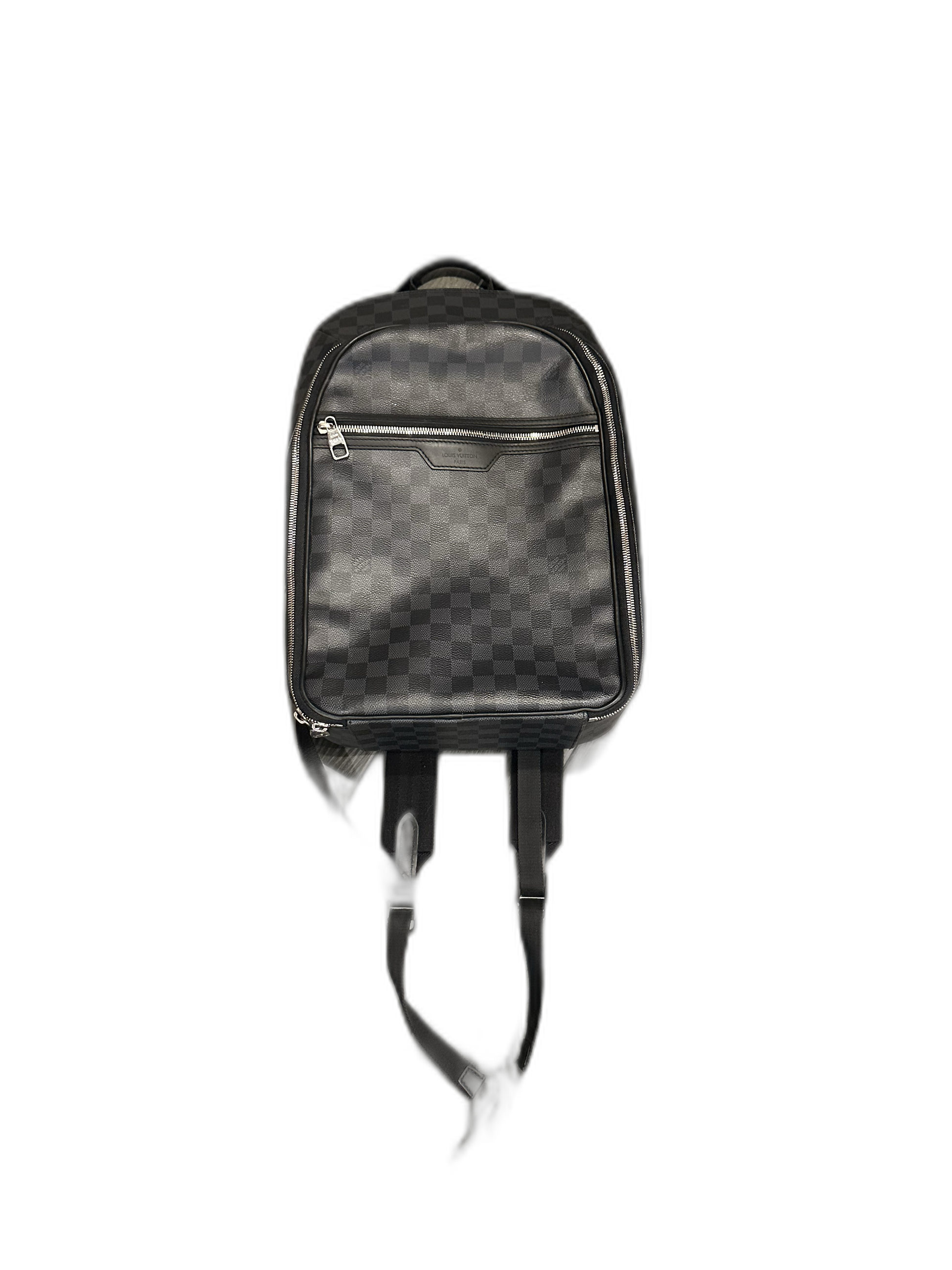 Louis Vuitton Michael Backpack Black - Front