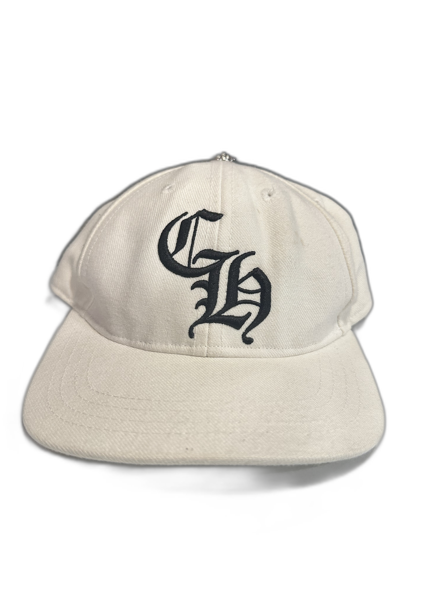 Chrome Hearts CH Logo Cap White - Front