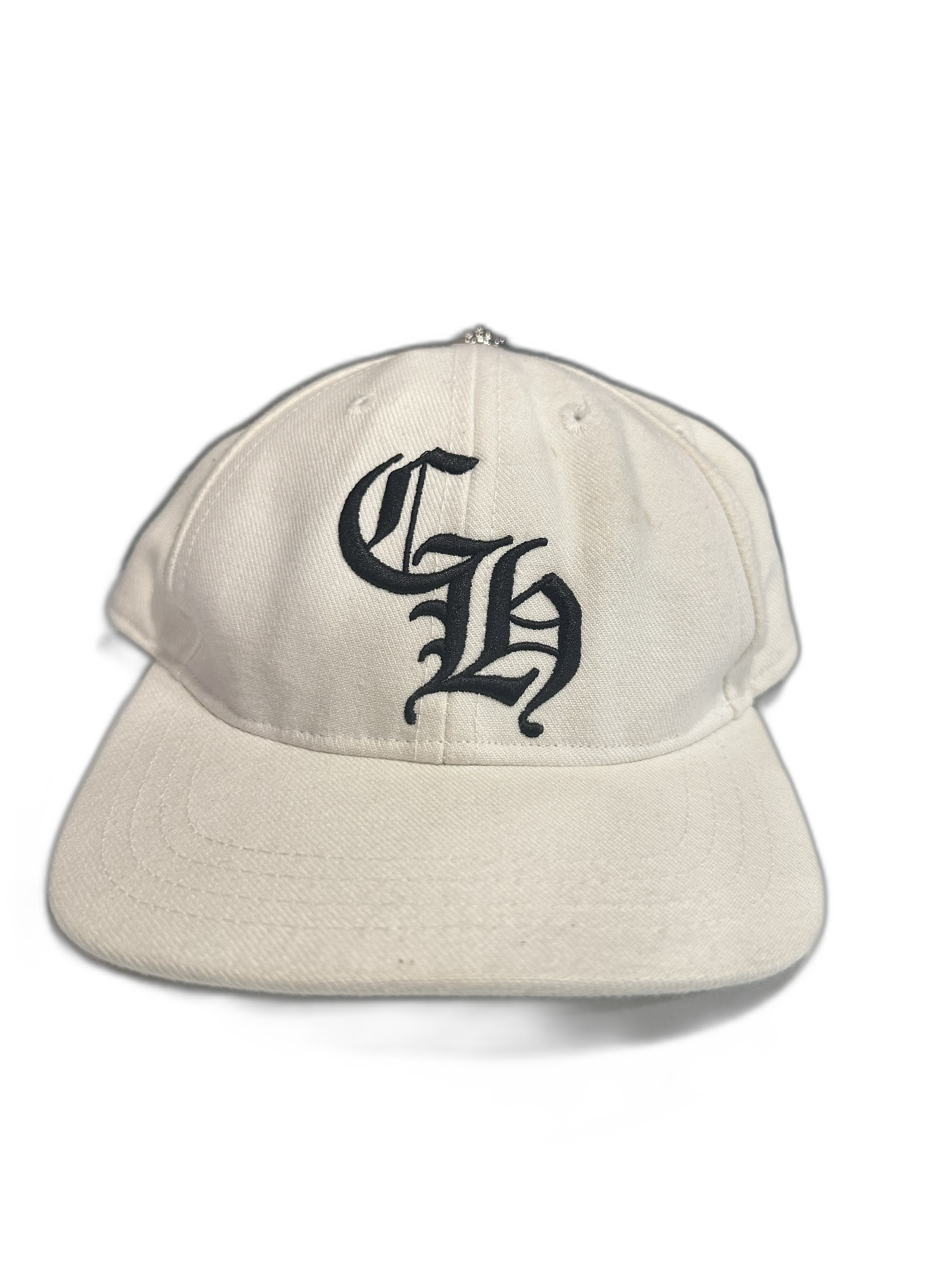 Chrome Hearts CH Logo Cap White - Front
