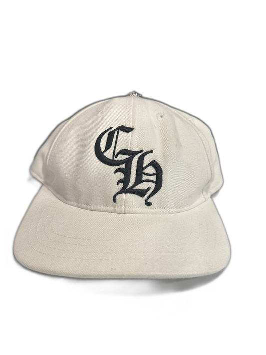 Chrome Hearts CH Logo Cap White - Front