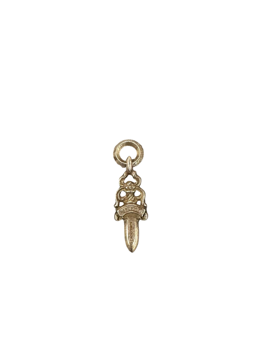 Chrome Hearts Sterling Silver Dagger Pendant 1 in