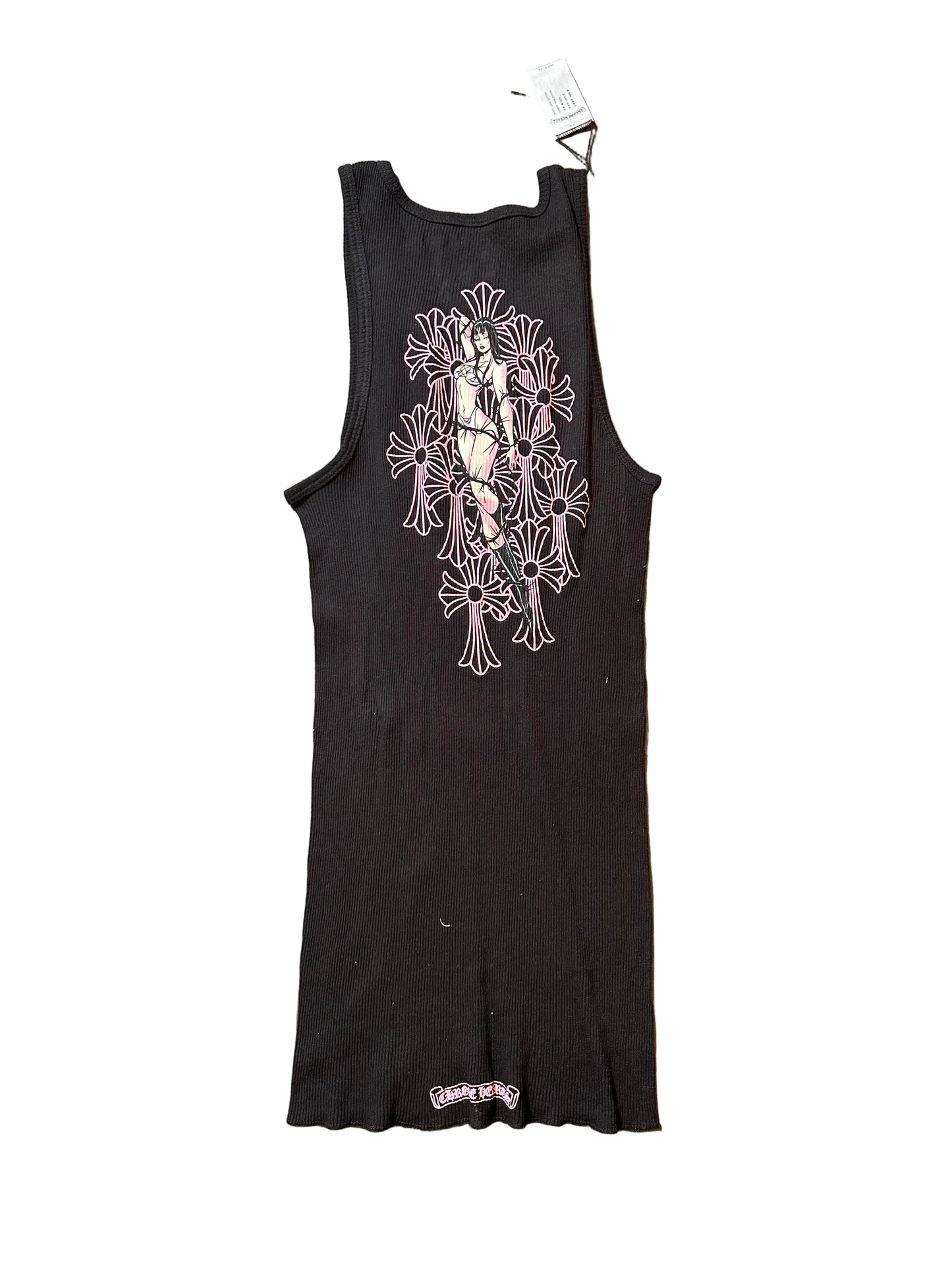 Chrome Hearts Deadly Doll graphic tank top size S