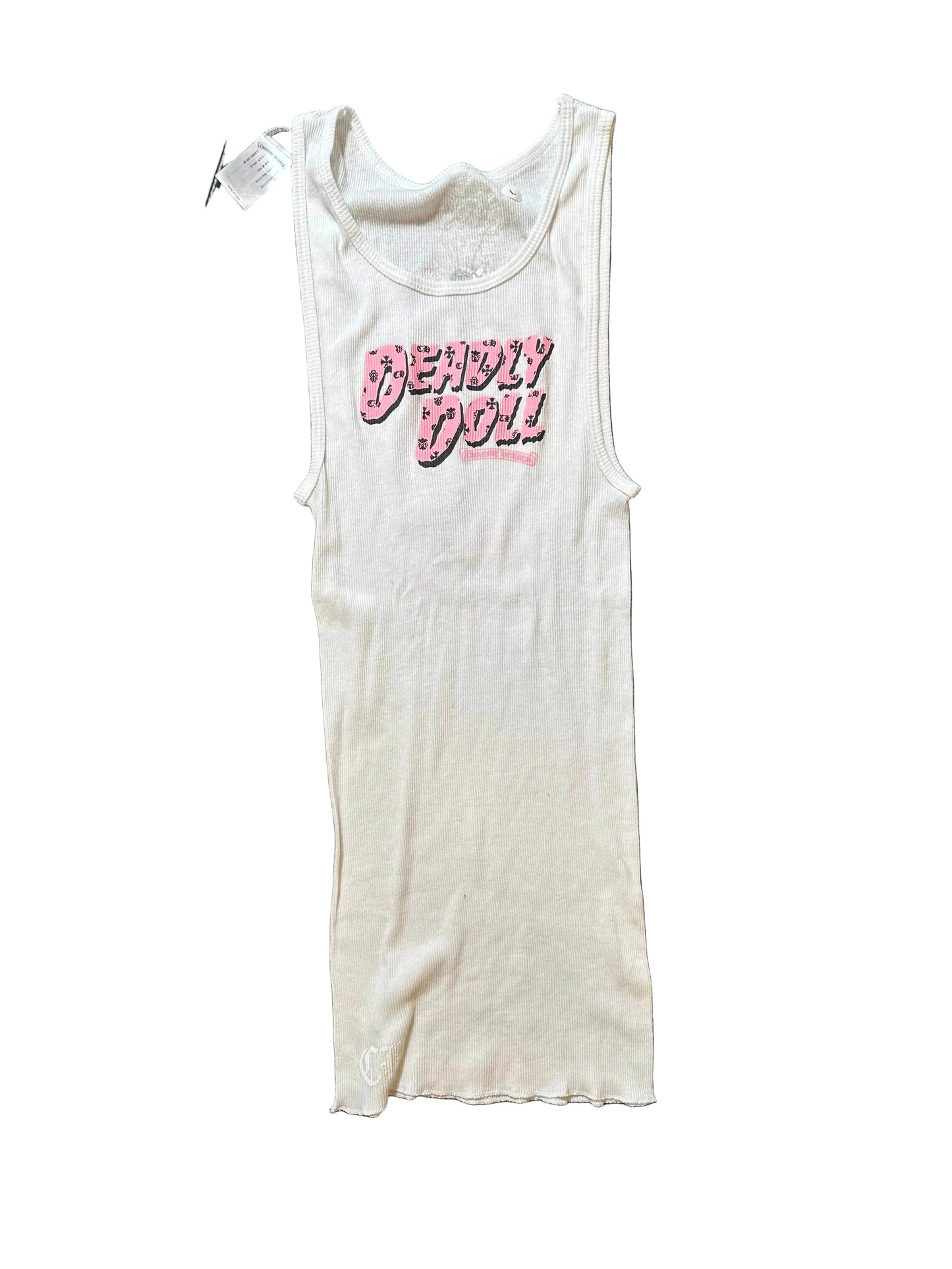 Chrome Hearts Deadly Doll graphic tank top
