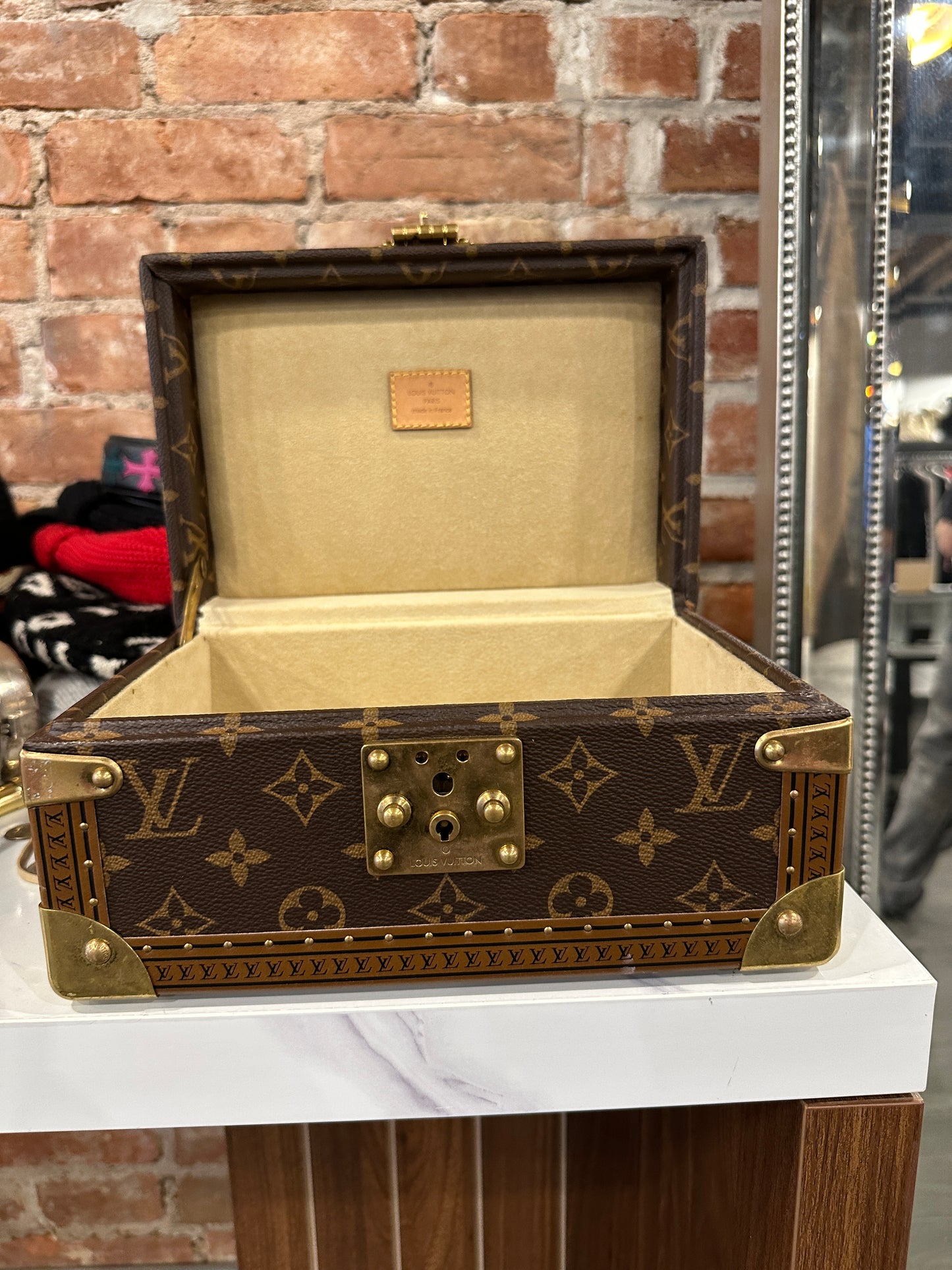 Louis Vuitton Coffret Trésor 24 jewelry trunk