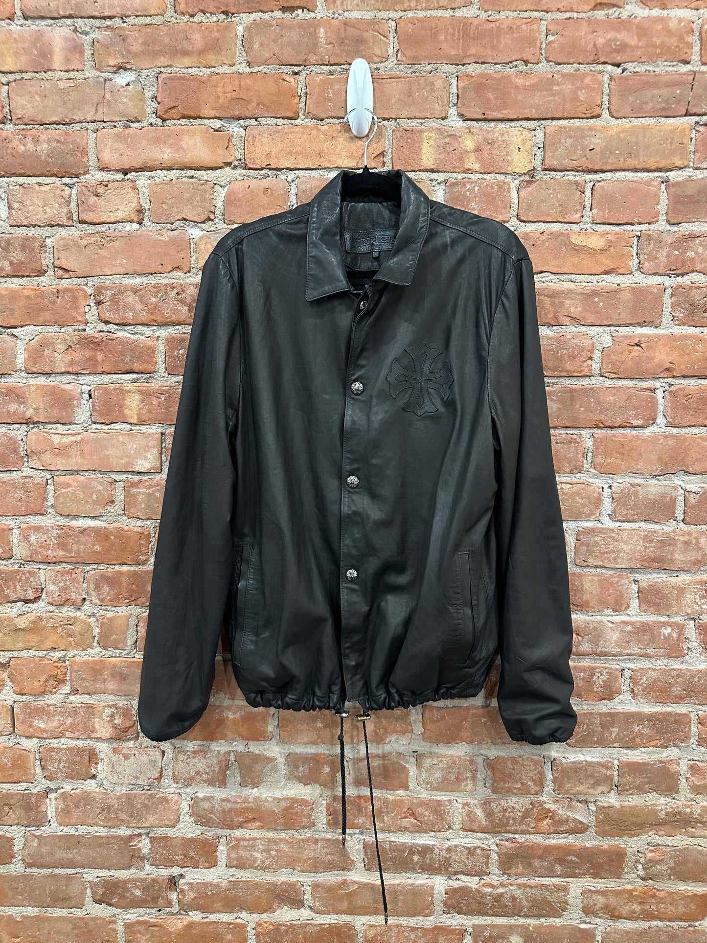 ($19,000) Chrome Hearts Nylon Riggins Coach Jacket Sz L