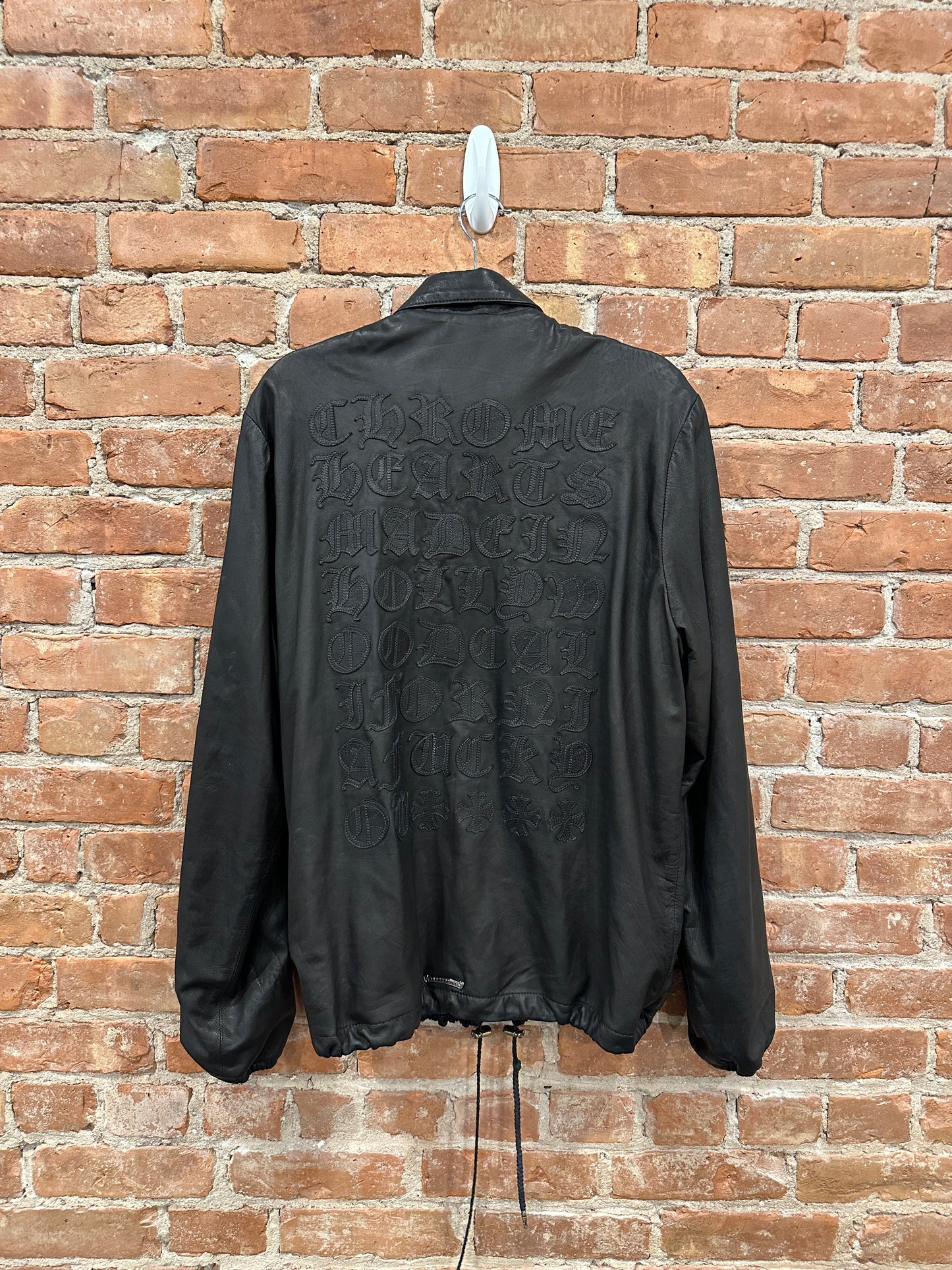 ($19,000) Chrome Hearts Nylon Riggins Coach Jacket Sz L
