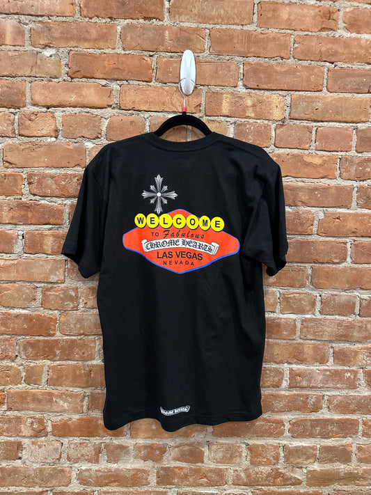 Chrome Hearts "Welcome to Fabulous Las Vegas" T-shirt Sz L