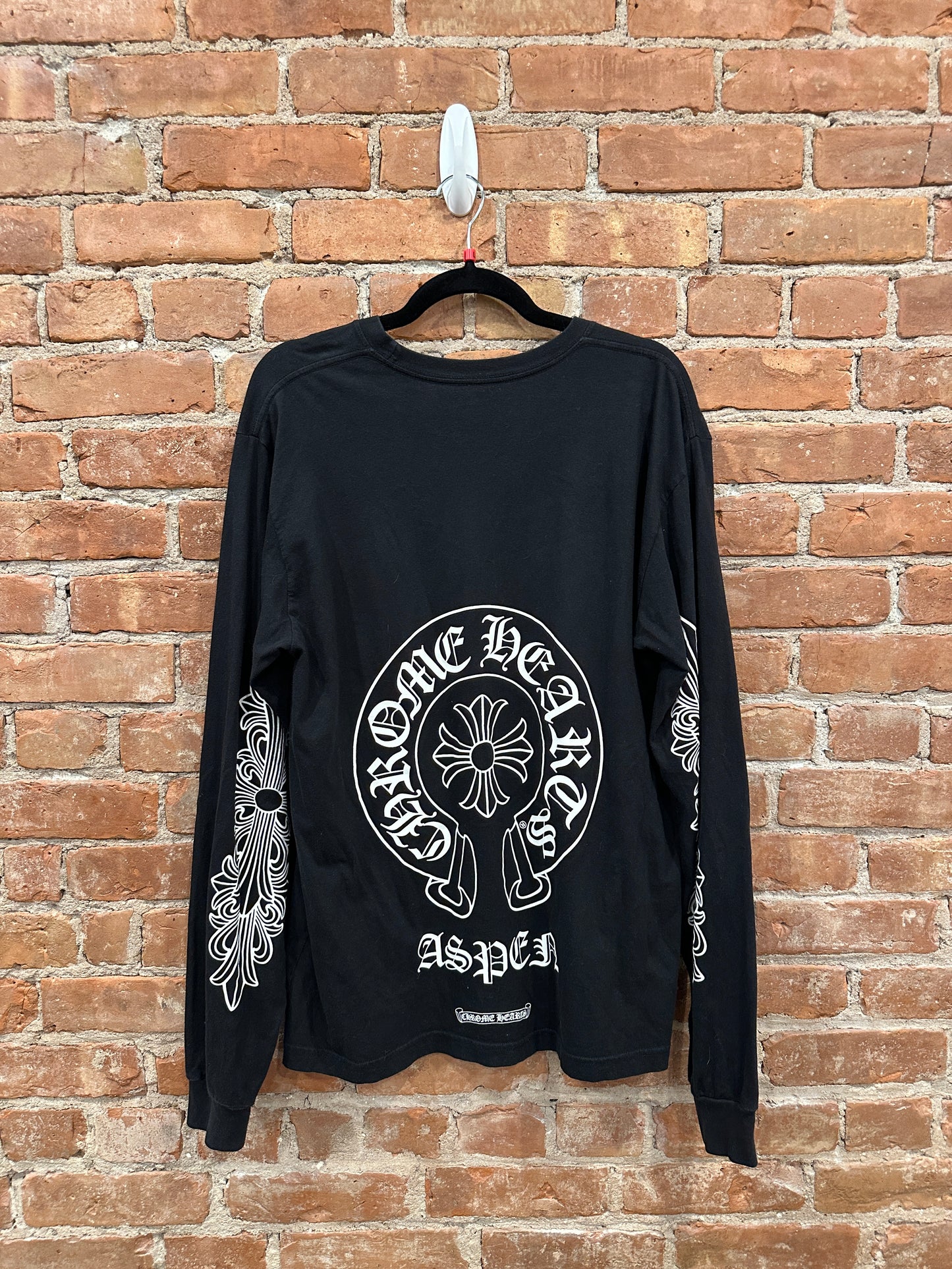 Chrome Hearts Aspen long-sleeve shirt Sz L