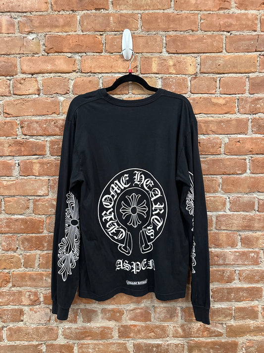 Chrome Hearts Aspen long-sleeve shirt Sz L
