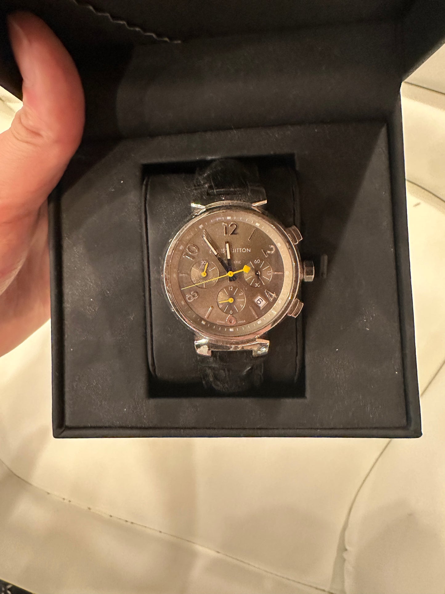 Louis Vuitton Tambour Chronograph (model Q1122)