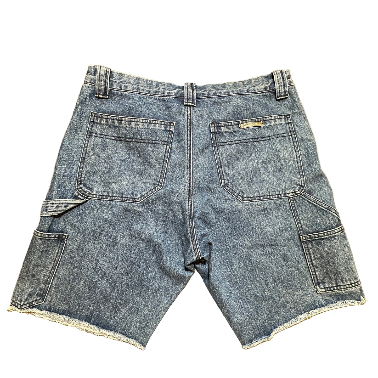 Chrome Hearts denim carpenter shorts Sz 36