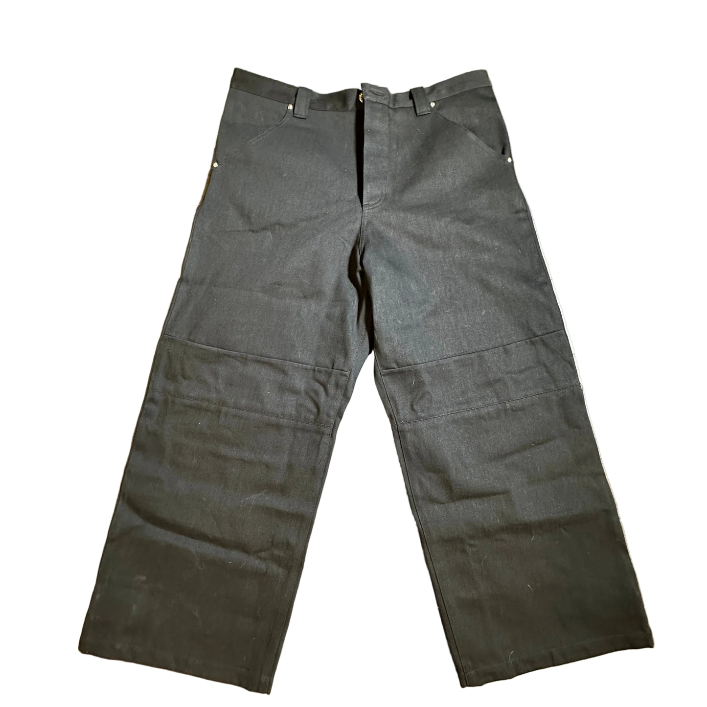 Chrome Hearts Street Sweeper black denim pants sz 40