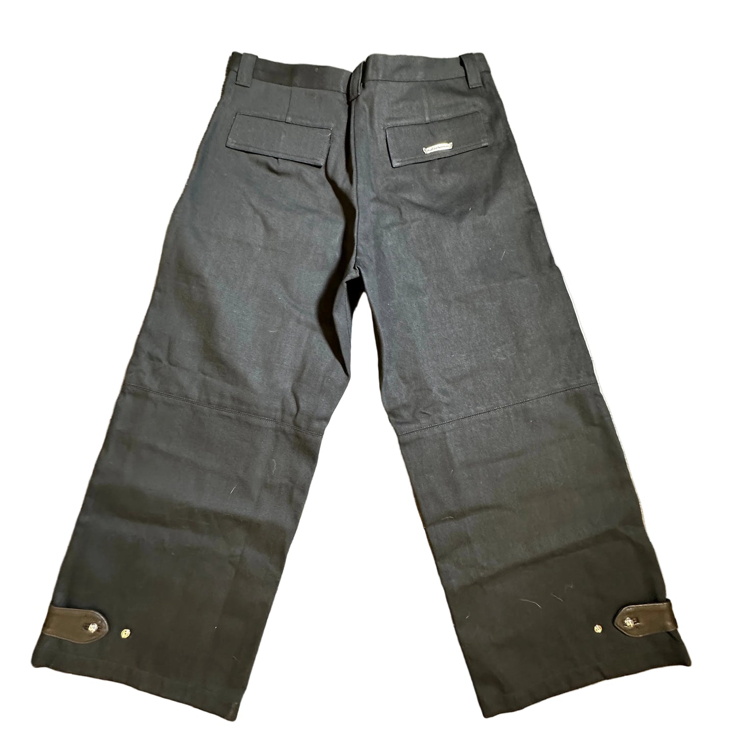 Chrome Hearts Street Sweeper black denim pants sz 40