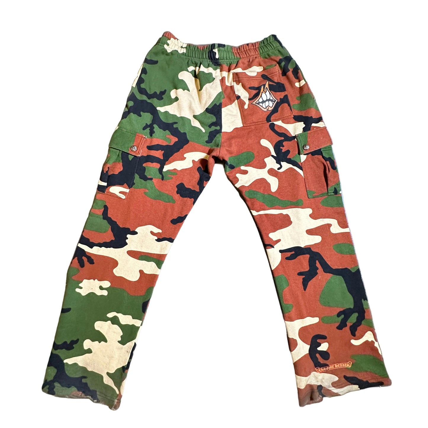 Chrome Hearts x Matty Boy Caution Cargo Sweatpants sz L